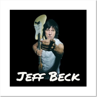 Retro Jeff Beck Posters and Art